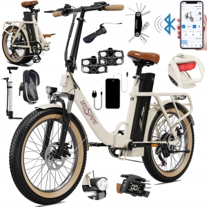 2025 Rower elektryczny Składany ONESPORT OT16-2 250W 48V 17Ah 120KM 20