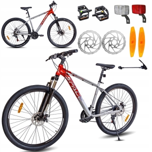 ROWER GÓRSKI MĘSKI MTB 29 CALI ALUMINIOWY LEKKI SHIMANO HAMULCE TARCZOWE