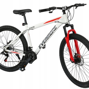 Rower górski MTB EVERMORE BIAŁY 27,5'' SHIMANO 21 PRZERZUTEK TARCZE VBRAKE